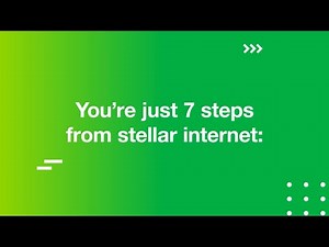 Fiber internet installation day with Fidium