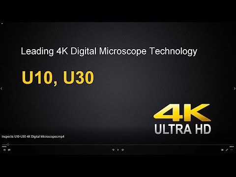 Inspectis U30/U10 4K Ultra HD Digital Microscopes