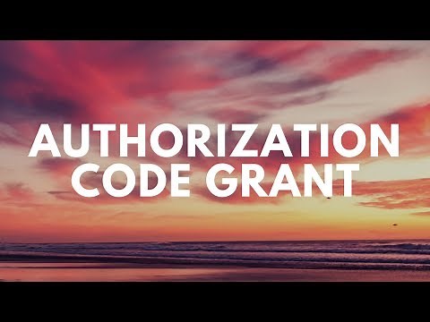 8. Authorization Code Grant