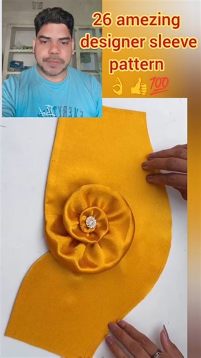 26 amazing designer sleeve design pattern 👌💯 shorts video #fashion #sleevesdesign #diyfashion