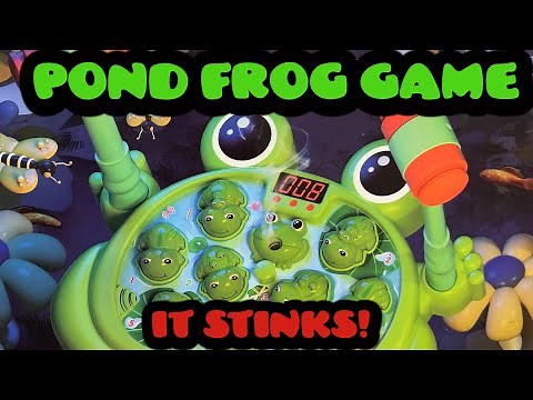 Pond Frog Game Machine | TOY REVIEW