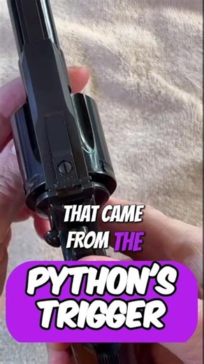 The Legendary Trigger Pull of the Colt Python #1