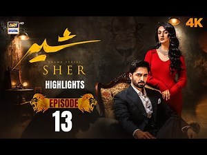 Sher Episode 13 | Highlights | Danish Taimoor | Sarah Khan | ARY Digital Drama