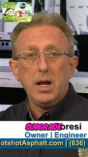 Asphalt Problems? Check Base, Compaction & Subgrade! #shorts