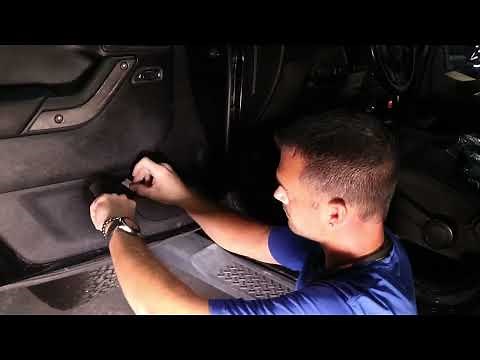 Jeep Wrangler front door net replacement