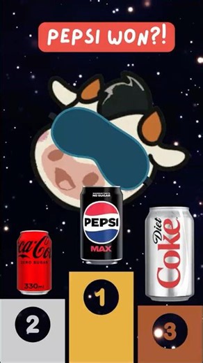 Diet Coke vs Pepsi Blind Test: I Was Wrong #shorts #tastetest