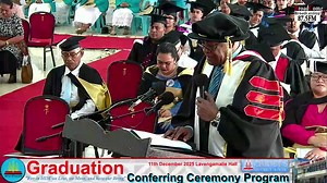 38K views · 149 reactions | Graduation Conferring Ceremony Program of the Christ University in the Pacific. 11th December 2025 Lavengamalie Hall Tofoa. "We Do Not Own The Rights To Music" | BroadCom FM87.5 Broadcasting | Facebook
