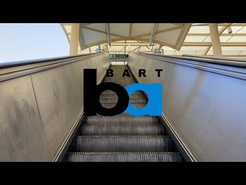 Fujitec Double-File Escalator - Millbrae Station, Platform 5 - Millbrae, CA