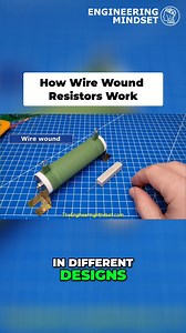 Wire Wound Resistors Check out our YouTube channel to learn more! 👍 #electricity #electricalengineering #engineering #engineer #EngineeringMindset #resistor | The Engineering Mindset
