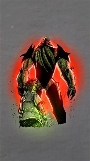 Ben 10 vs Vilgax - Drawing | Ben 10 #shorts