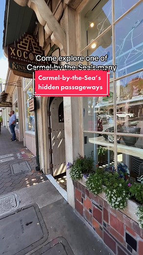 With over 40 hidden passageways and courtyards, walking through Carmel-by-the-Sea is basically like stepping into a fairytale 😍 Fun fact: A unique characteristic of this charming town is that there are no street addresses! 🤔 Have you had the chance to explore this stunning California destination? 📍 @VisitCarmel in #MontereyCounty #VisitCalifornia #California #Carmel #CarmelbytheSea #coastaltown #hiddengem #travel #travelTikTok #beautiful #thingstodo #Monterey #centralcalifornia