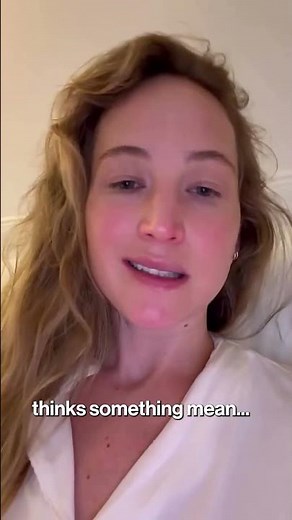 Jennifer Lawrence threatens to quit Instagram if fans say 'anything negative' #shorts