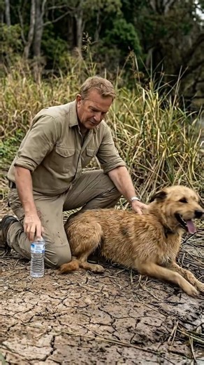 Crocodile Grabbed This Dog — A Human Did the Unthinkable 🐊🐕 #shorts #animalrescue #dogrescue