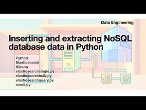 [Data Engineering] 4-2. Inserting and extracting NoSQL database (Elasticsearch) data in Python