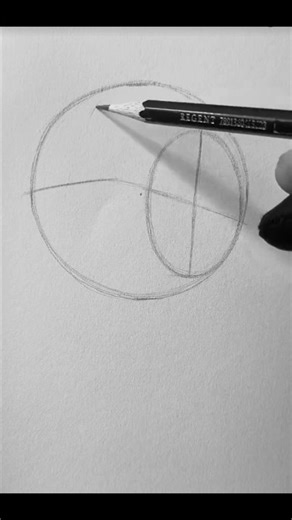 Girl Pencil Sketch Using Loomis Method | Step-by-Step for Beginners #shorts #art