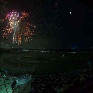 HUGE FIREWORKS SHOW, ELKO! Season Finale this Saturday. Get Tickets: https://bit.ly/2Ga0v9F (OR) elkospeedway.com | Elko Speedway