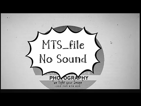 How to solve MTS_file No sound in Premiere Pro by_ Lumuli.