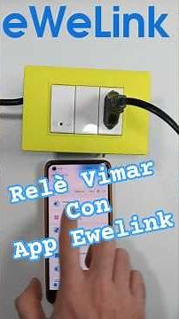 Relè Wifi Smart Vimar Con App Ewelink ZigBee