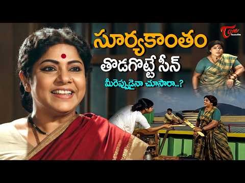 Suryakantham Powerful Scenes | సూర్యకాంతం తొడగొట్టి సవాల్ చేసే సీన్ మీరెప్పుడైనా చూసారా? | TeluguOne