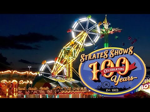 Classic Strates: Sky Wheel At The Erie County Fair 2019, James E. Strates Shows