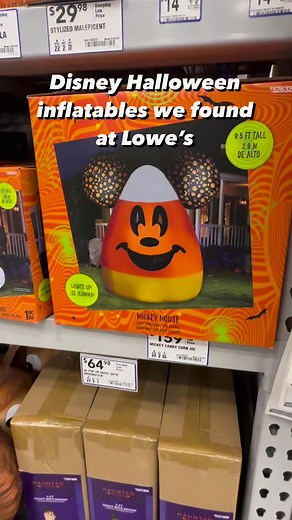 So many Disney Halloween inflatables at Lowe's Home Improvement! | RetailMeNot