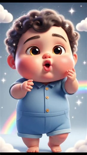 Cute baby 😍😍funny baby video | trending video #foryoupage❤️❤️ #baby #cuteanimation #kidscartoon #funnyvideo
