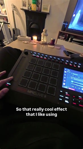 Using Low Pass Filter on Akai MPC Live 3