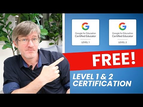 Get your Google Educator level 1 and 2 while its FREE