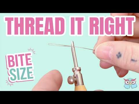 Threading Your Punch Needle: Needle Length Matters