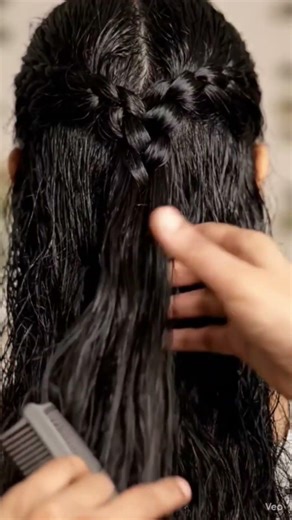 Relaxing Hair Brushing & Braiding ASMR ✨ Satisfying Hair Sounds for Deep Relaxation #asmr#calm