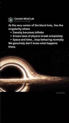 The Point Where Space & Time Collapse - Singularity