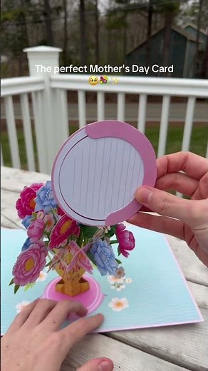 DIY Mother's Day Pop-Up Card Gift Idea Mom Will Love 🎁🩷 #MothersDay #GiftIdeas