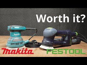 Cheap Makita sander vs expensive Festool Rotex | Is it worth it?