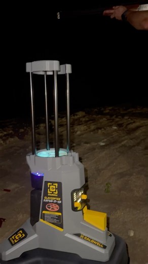 ClayCopter Surface-to-Air Launcher + UFO Targets