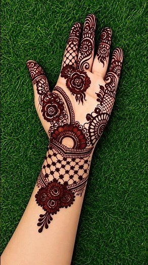 Eid special easy mehndi design Mehandi ka design#mehndi #henna #viral #shorts