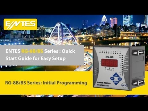 How to program Entes RG-8B/BS relay. RG-8B/RG-8BS APFC Relay ko kaise program kare!!