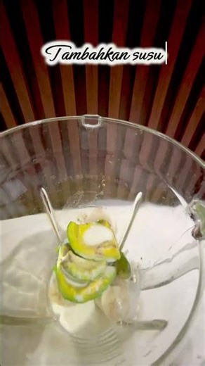 Jus pisang alpukat + susu 🥛🥑🍌 Creamy alami, manis dan bikin kenyang lebih lama.