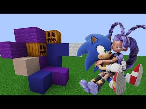 Poppy Playtime LILY LOVE BRAIDS and sonic 😍Addon in Minecraft PE