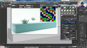 [3dsMax大學][中文语音] V-Ray金属材质教学