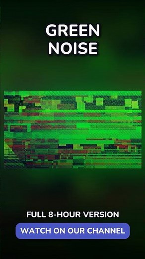 Green Noise for Sleep & Tinnitus Relief #Shorts