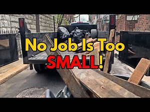 ♻️ Backyard Construction Waste Removal | Patio Cleanup | Baltimore Junk Removal Ep.13