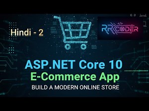 ASP.NET Core 10 E-Commerce App Part-2 (Hindi Tutorial) | RRCoder #rrcoder | Ravi Rajput