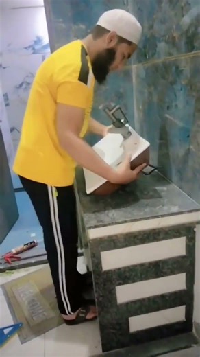 Table Top Fitting 🛠️🛠️🛠️#construction #construction #construction #viral#comedy #plambing