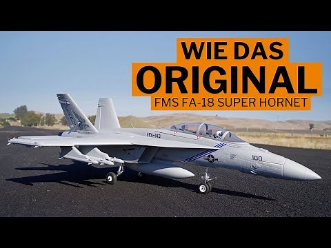 FMS F/A-18 Super Hornet PNP | Scale RC Impeller Jet