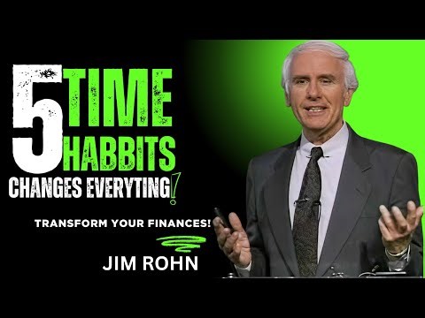 Jim Rohn Wisdom: 5 Timeless Habits to Take Control of Your Time #motivation
