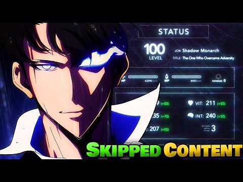 Solo Leveling Season 2 Finale Cut Content | How Sung Jin Woo Reached Level 100 & Cleared Jeju Island