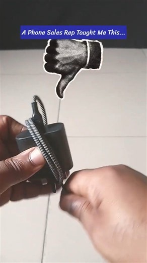Stop Tangling Your USB Charger Cable! 😱 Try This Simple Cable-Tying Trick 📱🔌 | #Shorts #USBCableHack