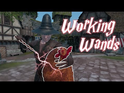 WORKING Harry Potter SPELLS! | Blade and Sorcery Nomad (U11)
