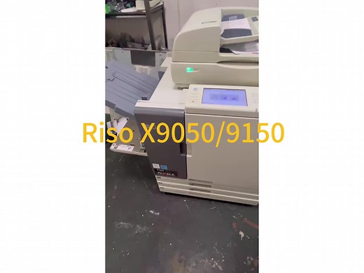 Riso Printer Comcolors Machine Print 98% New for Riso X7050/9050/7200 High Speed A3 4g 3s Colored General Linear Inkjet System
