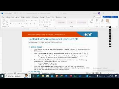 New Perspectives Access 365 | Module 6: SAM Project A Lighthouse Cybersecurity #newperspectives